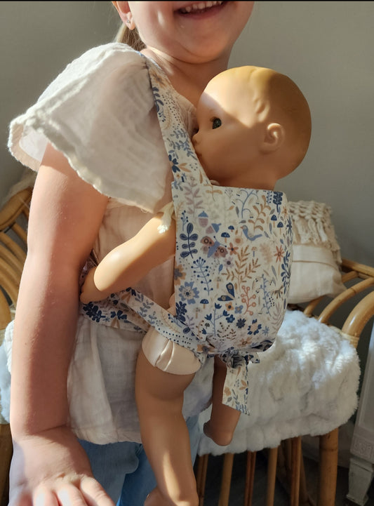 Babydoll Carriers-Denim Daisy